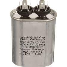 WUXI MOTOR CAPACITOR CBB65 I 10% 370VAC 450-MI40UF