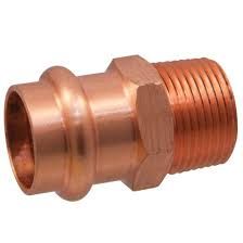 1-1/4&quot; COPPER PC604 MALE ADAPTER PRESS X MALE