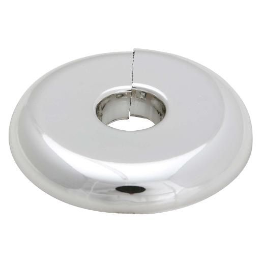 1/2&quot; CHROME WOLV-ITE SPLIT ESCUTCHEON PLAST 52314C