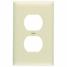1G - 1-DUPLEX, WALL PLATE, IVORY, PASS &amp; SEYMOUR