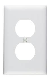 1G - 1-DUPLEX, WALL PLATE, WHITE, PASS &amp; SEYMOUR