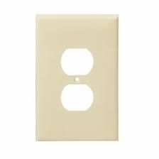1G - 1-DUPLEX, WALL PLATE, IVORY, ENERLITES