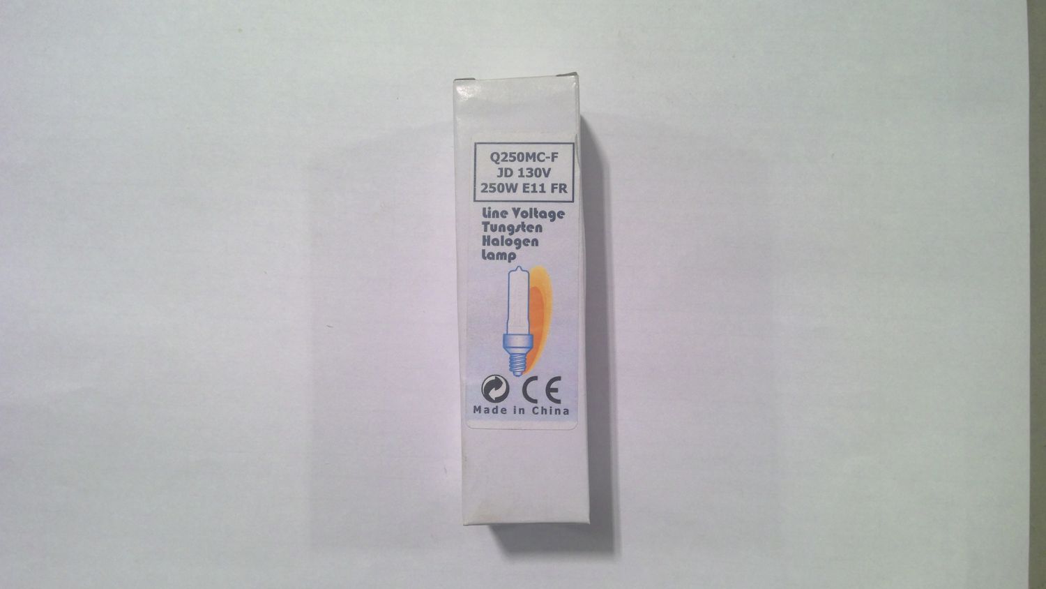 Q250 MGF JD130V E11 FR TUNGSTEN HALOGEN LINE VOLT