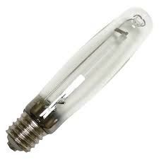 LU400W HPS BULB MOGUL BASE - HALCO PROLUME LU400/ECO S51 ED18, NICEL PLATED BRASS BASE, MOGUL, HARD GLASS SHELL