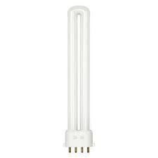 PLUG-IN CFL BULB  4-PIN  13W  5-1/4&quot;  2700K LUMAPRO 2GX7