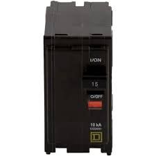 SQUARE D Q0 15A 2-POLE 240VAC BREAKER