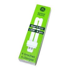 F13DBXT4/SPX27-F13DBX/827FE BULB 13W GE BIAX D 13W 2PIN 900LUMEN BASE G24d-1  2700K