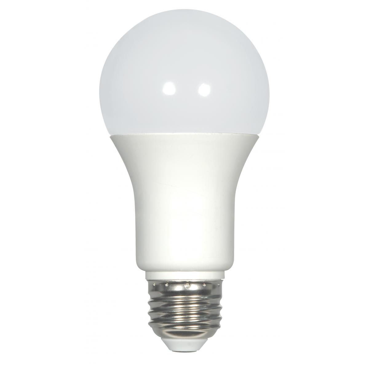 SATCO 9.8w (60w EQ) A19 LED BULB 3000k SOFT WHITE
