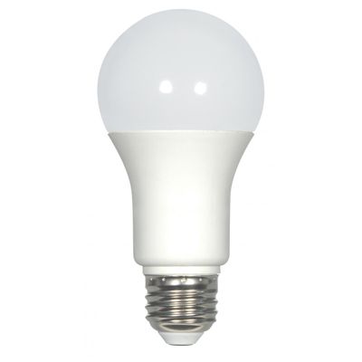 SATCO 9.8w (60w EQ) A19 LED BULB 3000k SOFT WHITE