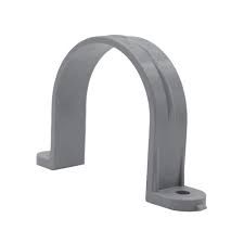 2-HOLE - 1/2&quot; PVC CLAMP/ STRAP FOR SCHEDULE 40 AND 80 (5/PACK)