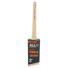 PREMIUM 2&quot;  POLYESTER TRYLON THIN ANGLED SASH PAINT BRUSH