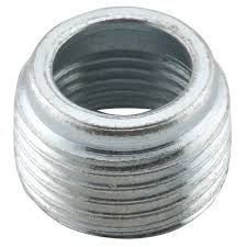 3/4" TO 1/2" REDUCER BUSHING, METALLIC, RACO