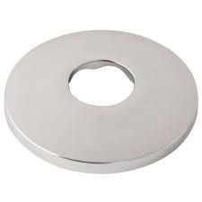 1/2" ESCUTCHEON PLATE CHROME-PLATED STEEL
