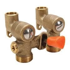 1/2" SWEAT INLET BRASS SNGL LEVER WASHING MACHINE VALVE