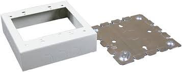WIREMOLD- 2G, 500 &amp; 700 SERIES METAL RACEWAY, 1-3/4" DEEP, ELECTRICAL BOX, IVORY