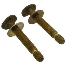 JOHNI-BOLT SOLID BRASS TOILET BOLTS AND NUTS