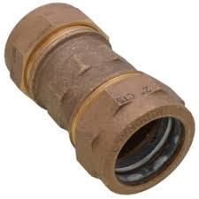2" T CTS COMPRESSION STRAIGHT COUPLING