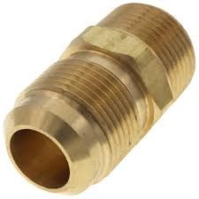 3/4" FLARE X MIP BRASS HALF UNION