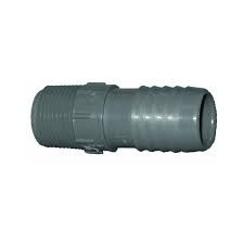 1" X 3/4" POLY INSERT MALE ADAPTER BARB X MIP GENOVA