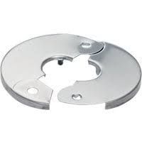 2" IPS FLOOR &amp; CEILING PLATE CHORME SPLIT FLANGE ESCUTCHEON PLUMB PAK 5-5/8" OD