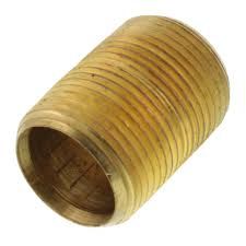 3/4" CLOSE BRASS NIPPLE