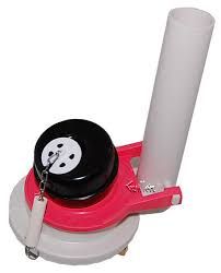 TOTO HET 1-PC E-MAX DUAL FLUSH VALVE ASSEMBLY W/ RED FLAPPER