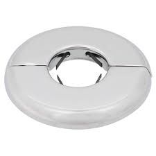 3/4" IPS FLOOR AND CEILING PLATE W/ SPRING CHROME PLATED 2-3/4" OD
