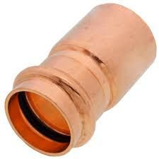 1-1/4" X 1" SWEAT X PRESS COPPER REDUCING COUPLING