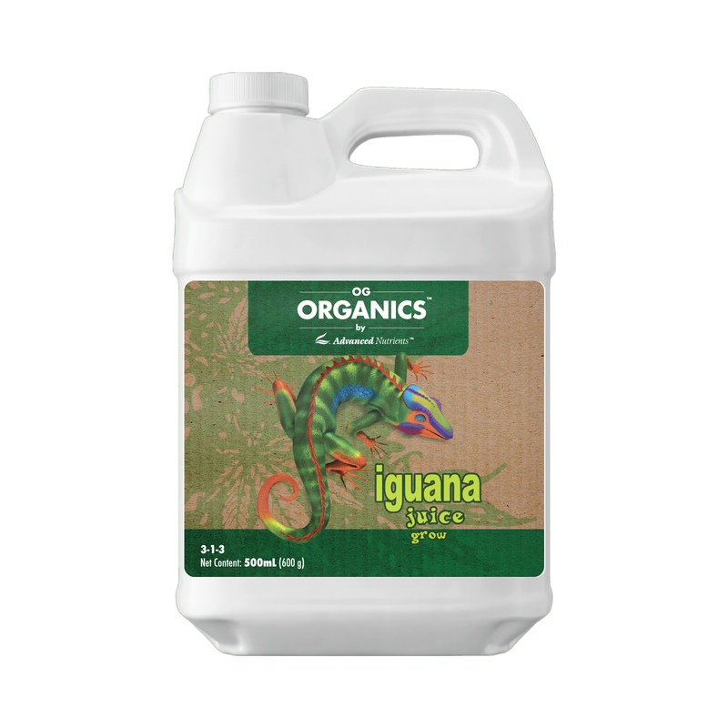 OG Organics™ Iguana Juice® Grow 500mL Grundnährstoffe OG Organics™ Iguana Juice® Grow 500mL Grundnährstoffe