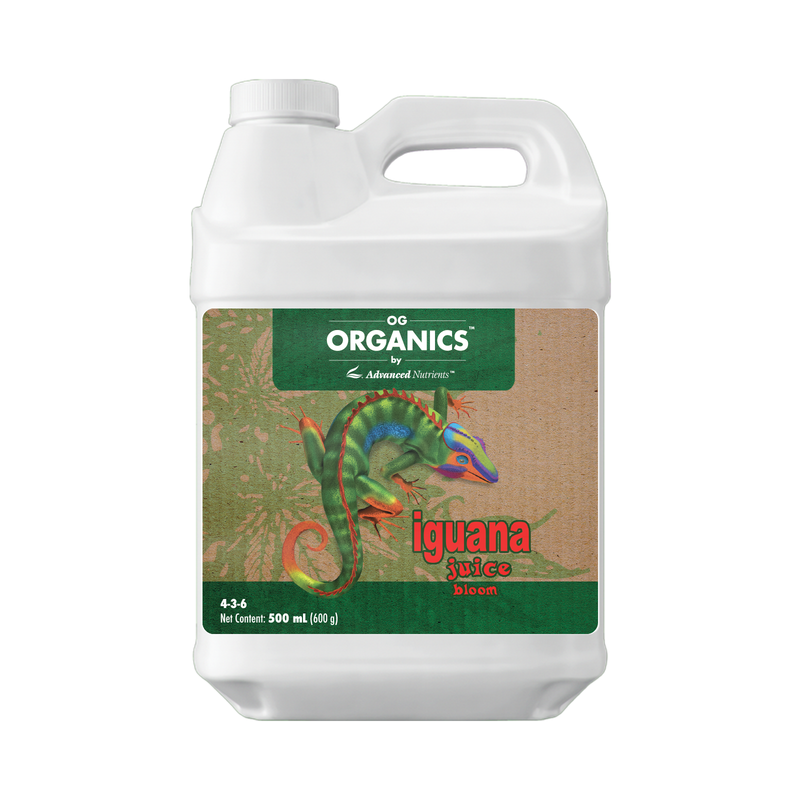 OG Organics™ Iguana Juice® Bloom 500mL Grundnährstoffe