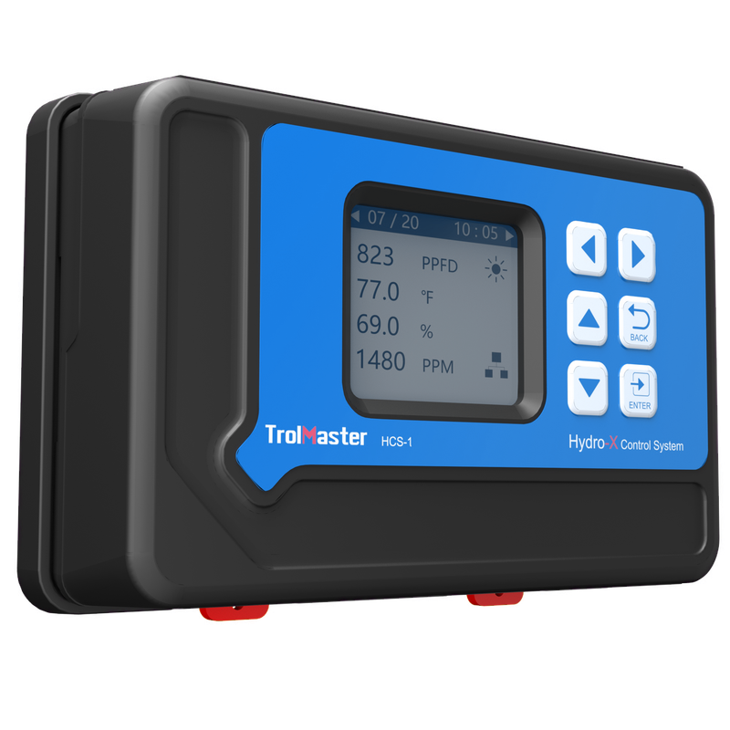 Hydro-X Controller mit 3-in-1 Sensor (Temp. / Feucht. / Licht) und Kabelset, kostenlose App