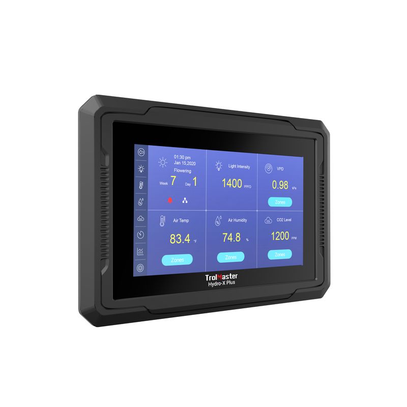Hydro-X Plus Controller mit 4-in-1 Sensor (Temp. / Feucht. / CO2/ Licht) und Kabelset, kostenlose App Hydro-X Plus Controller mit 4-in-1 Sensor (Temp. / Feucht. / CO2/ Licht) und Kabelset, kostenlose App