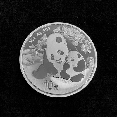10 Yuan Silberpanda 2024 – 30 g .999 Silber st 10 Yuan Silberpanda 2024 – 30 g .999 Silber st