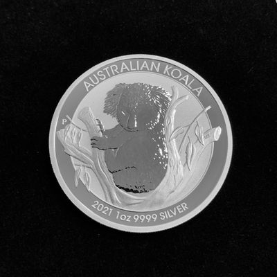 1 Dollar Australien 2021 1 Dollar Australien 2021 "Australian Koala" 1 Unze .9999 Silber ST