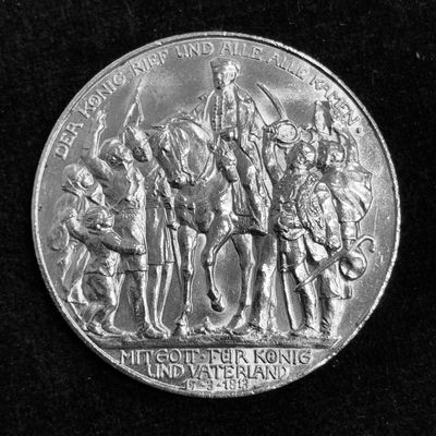 3 Mark Preußen 1913 3 Mark Preußen 1913 "Jahrhundertfeier der Befreiungskriege" A Silber ss (J. 110)