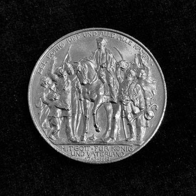 2 Mark Preußen 1913 2 Mark Preußen 1913 "Jahrhundertfeier der Befreiungskriege" A Silber ss (J. 109)