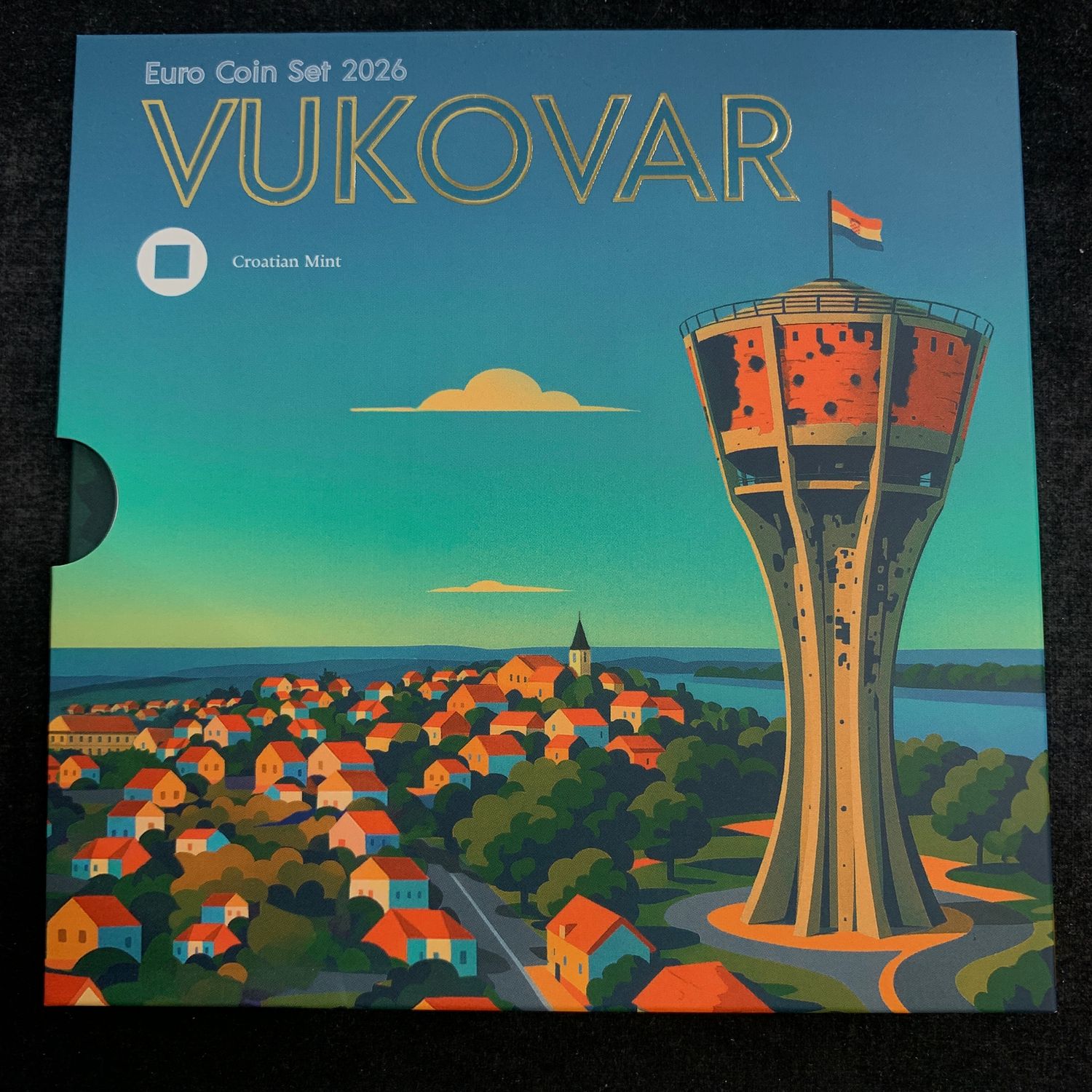 3,88 € Kursmünzensatz Kroatien 2026 "Vukovar" (BU)