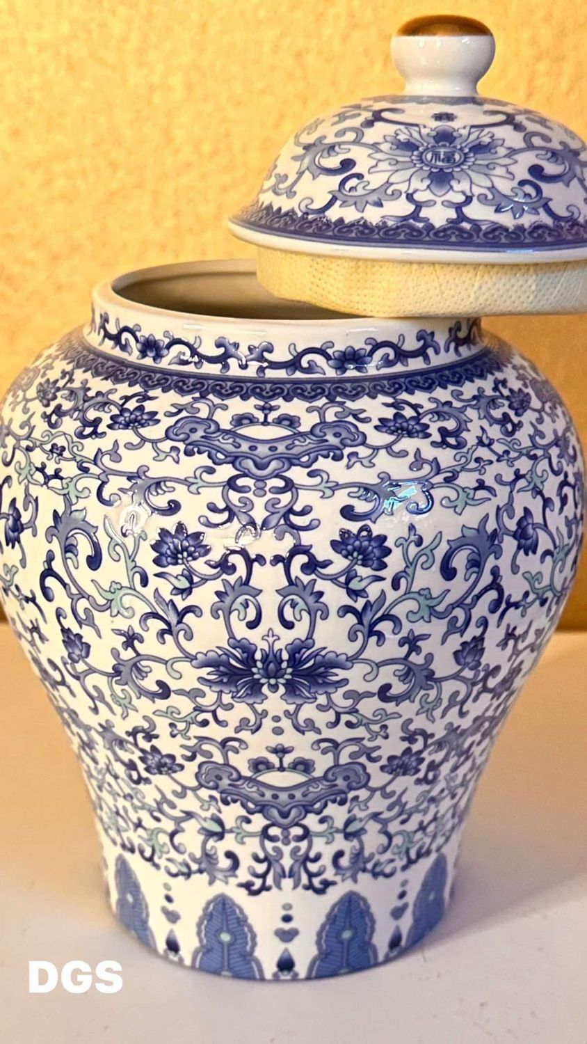 URN BLEU ORCHIDEE
