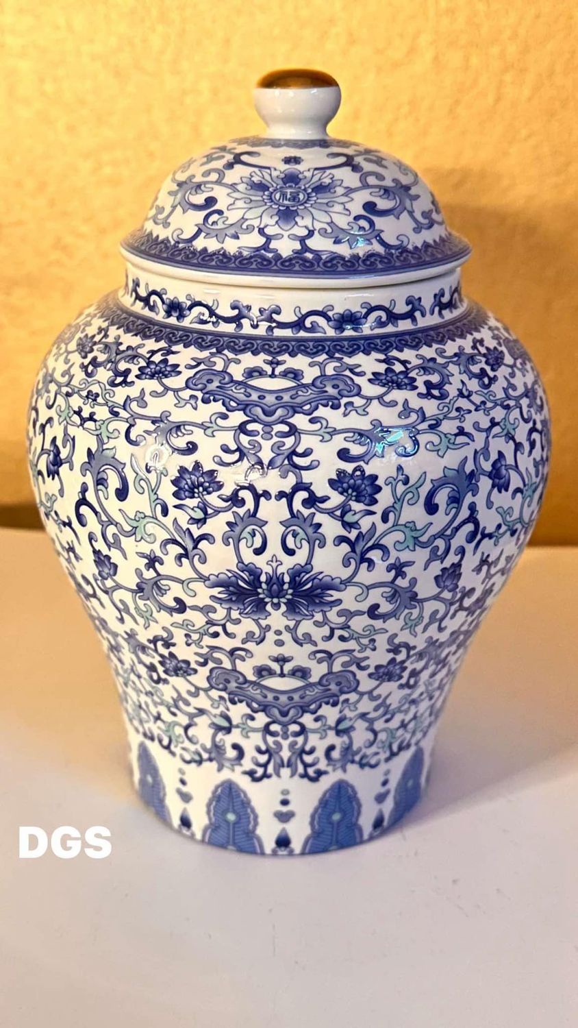 URN BLEU ORCHIDEE