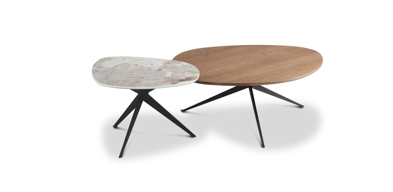Salontafel Fico Hout 88x78x32 cm - Stel zelf samen!