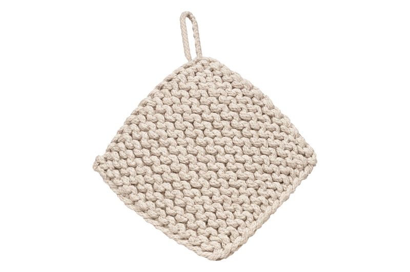 Pannenlap Katoen Naturel 20x20 cm