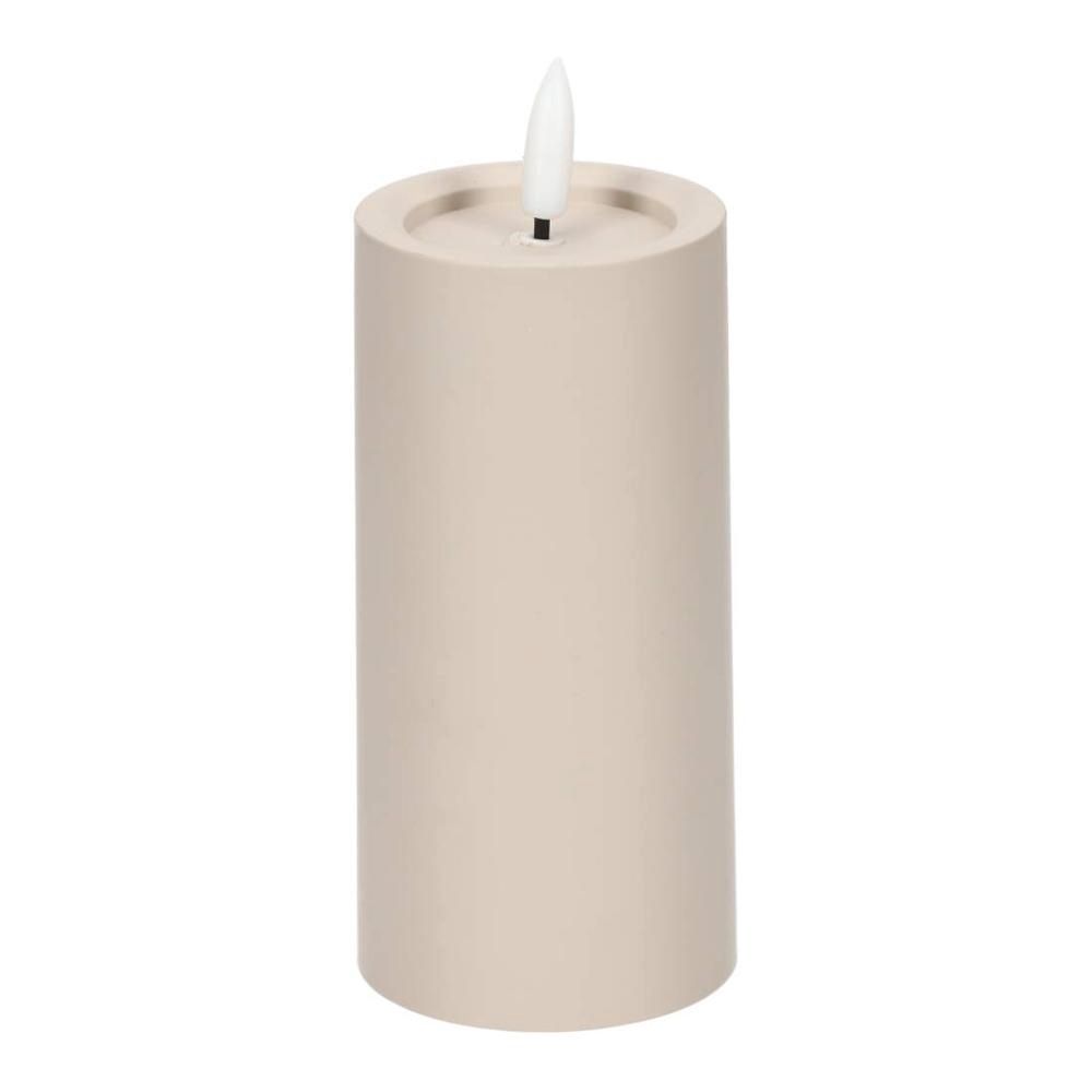 Stompkaars LED Beige L 6x12,5 cm