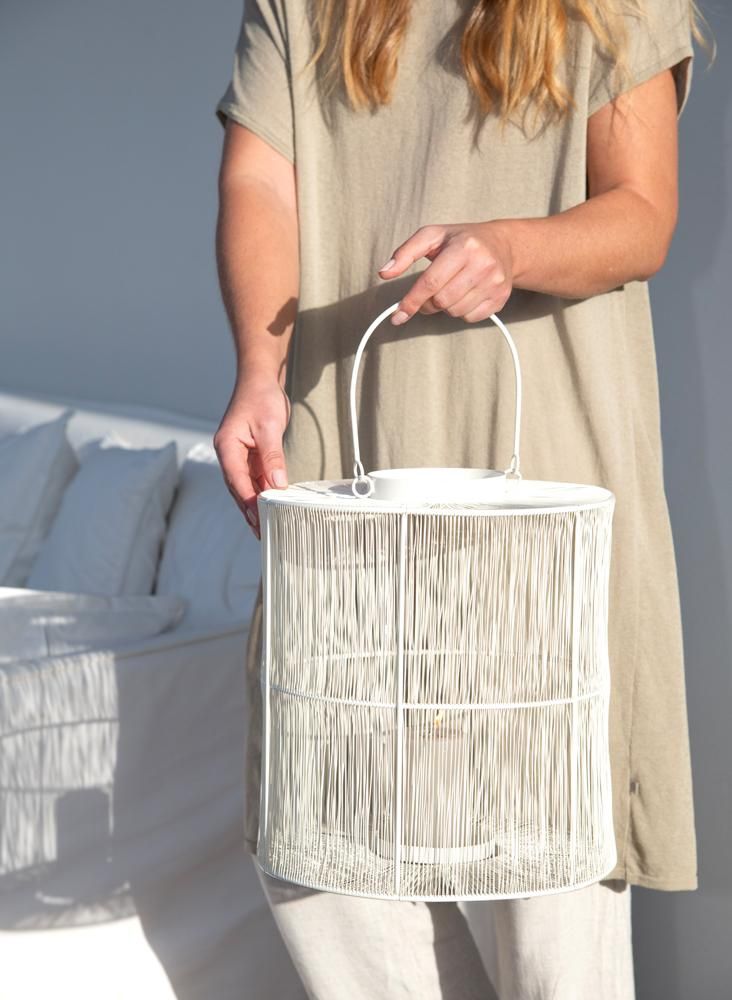 Windlicht Loes L 34 cm