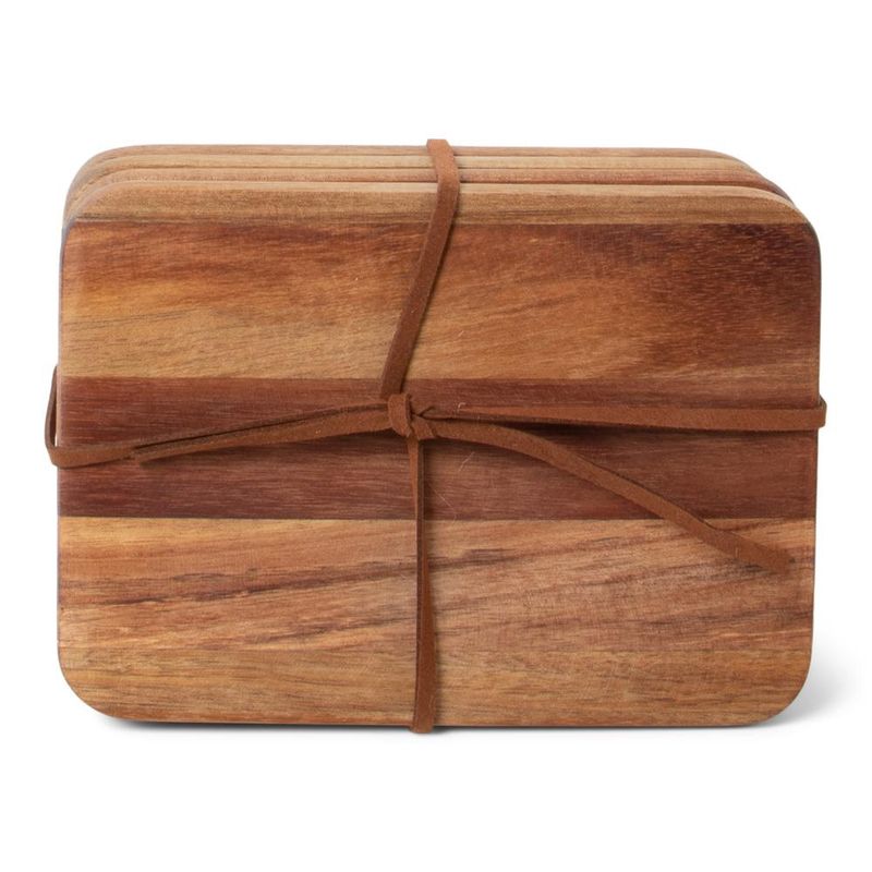Acacia Serveerplankjes Set van 4