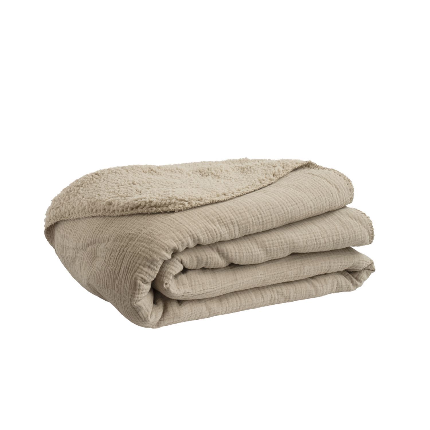 Plaid Phileine Taupe 130x170 cm