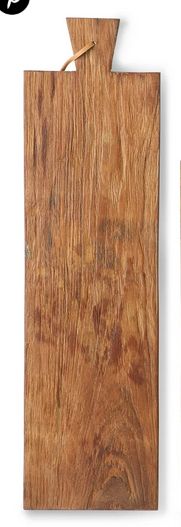 Serveerplank Teak Rechthoek L 47x12 cm