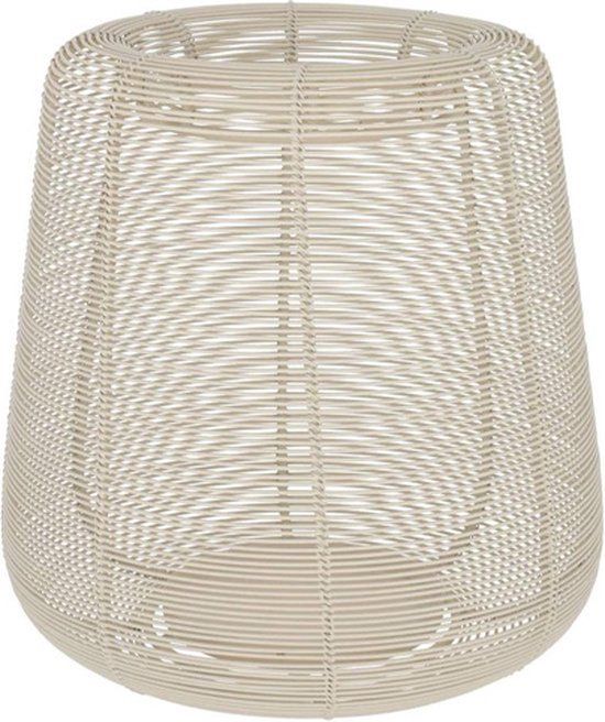 Lantaarn Sil Taupe S 16 cm