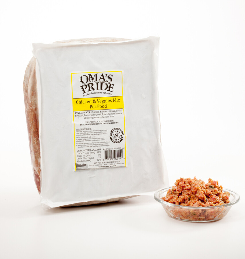 CHICKEN &amp; VEGGIE SIGNATURE MIX - 5lb