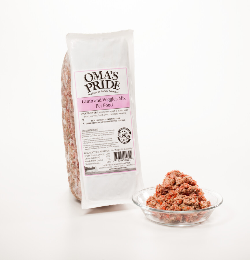 LAMB &amp; VEGGIE SIGNATURE MIX - 1 lb Brick