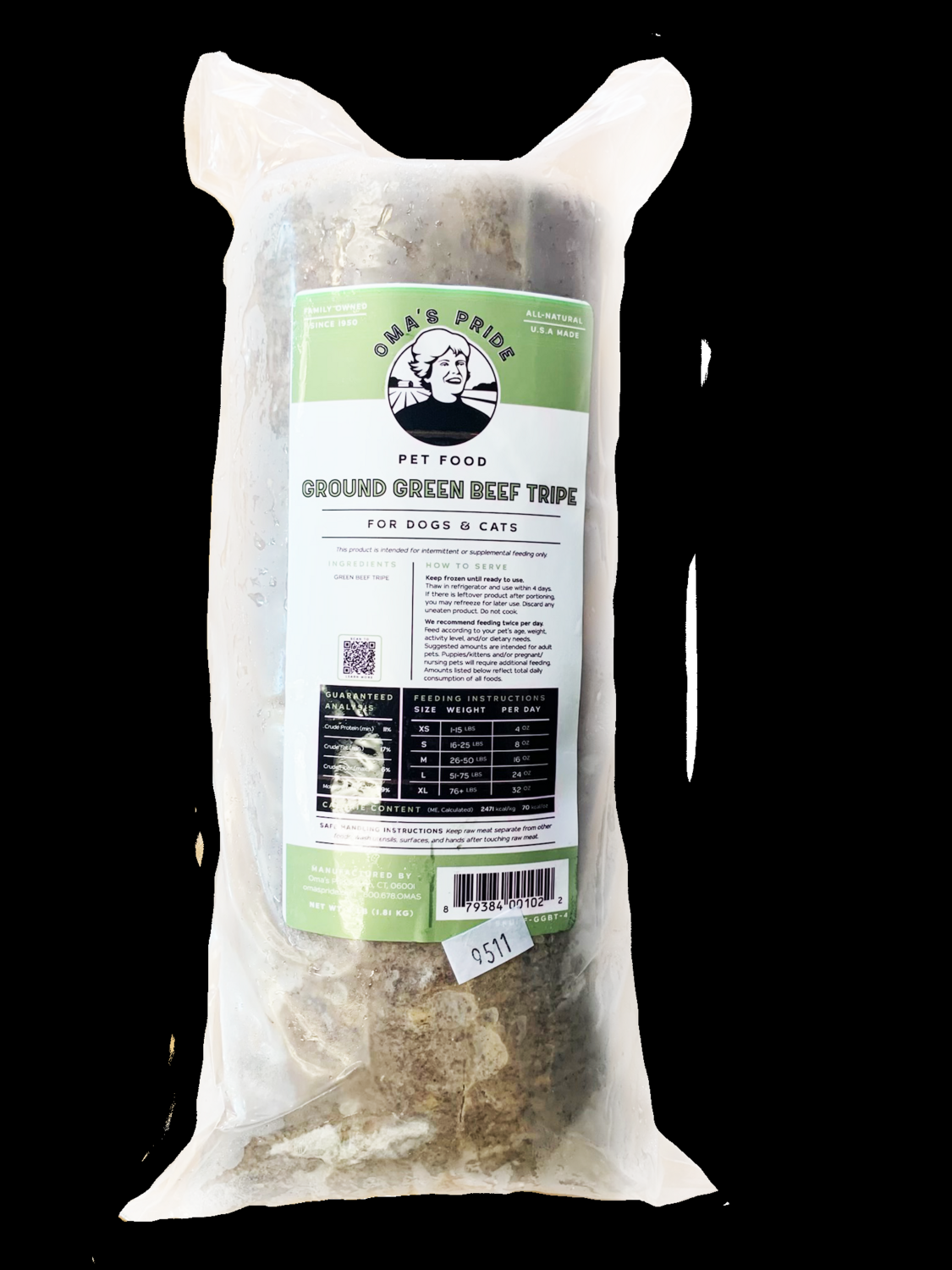 TRIPE - GREEN/FINE GROUND - 2lb